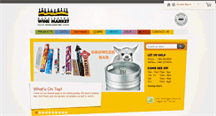 Desktop Screenshot of kensingtonwinemarket.com